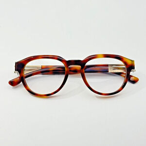 ic! Berlin Eyeglasses Frame Otis IC5150 052 Havana Haze Oval Pantos 48-20-145